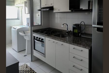 Cozinha de apartamento à venda com 2 quartos, 49m² em Vila Santa Catarina, São Paulo