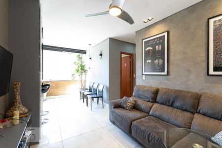Sala de Apartamento com 2 quartos, 55m² Nova Granada