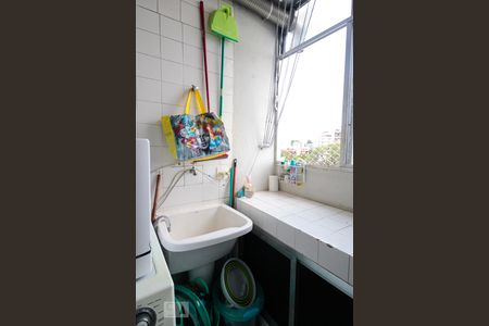 Apartamento à venda com 62m², 2 quartos e 1 vagaDetalhe da area de serviço