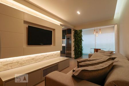 Sala de apartamento para alugar com 1 quarto, 43m² em Cerqueira César, São Paulo