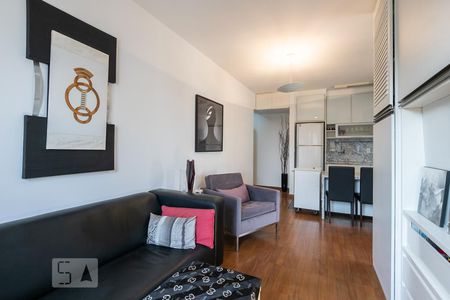 Sala de apartamento à venda com 1 quarto, 54m² em Vila Olímpia, São Paulo