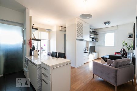 Sala de apartamento à venda com 1 quarto, 54m² em Vila Olímpia, São Paulo