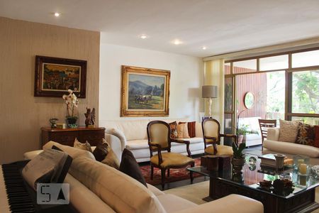 Sala de apartamento à venda com 4 quartos, 198m² em Barra da Tijuca, Rio de Janeiro