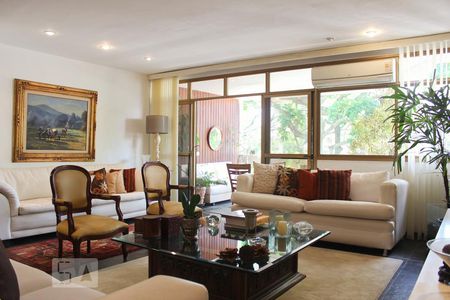 Sala de apartamento à venda com 4 quartos, 198m² em Barra da Tijuca, Rio de Janeiro