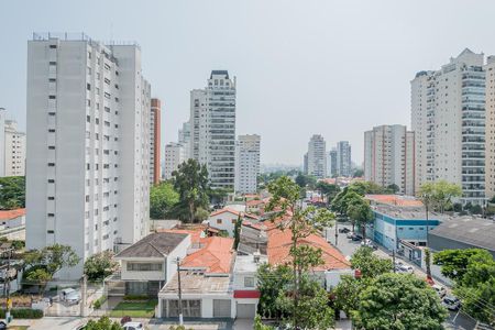 Vista de apartamento à venda com 2 quartos, 86m² em Campo Belo, São Paulo