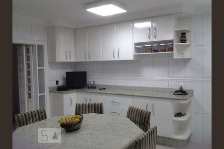 Cozinha de apartamento à venda com 4 quartos, 250m² em Vila Margarida, São Bernardo do Campo