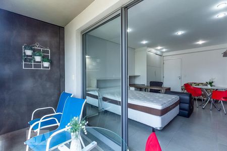 Studio para alugar com 35m², 1 quarto e 1 vagavaranda