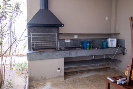 Área comum - Churrasqueira de apartamento para alugar com 2 quartos, 48m² em Vila Paranaguá, São Paulo
