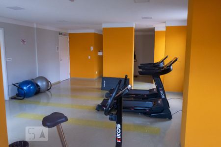 Área comum - Academia de apartamento para alugar com 2 quartos, 48m² em Vila Paranaguá, São Paulo