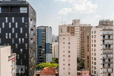 Studio para alugar com 40m², 1 quarto e 1 vaga Studio para alugar com 40m², 1 quarto e 1 vagaVista da Varanda