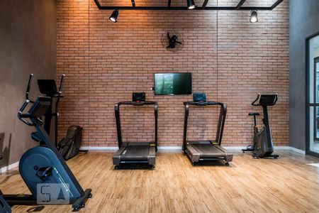 Studio para alugar com 40m², 1 quarto e 1 vaga Studio para alugar com 40m², 1 quarto e 1 vagaÁrea comum - Academia