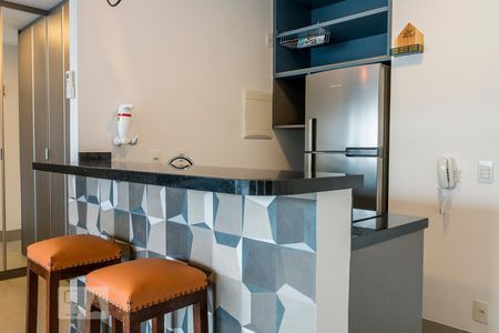 Studio para alugar com 40m², 1 quarto e 1 vaga Studio para alugar com 40m², 1 quarto e 1 vagaCozinha