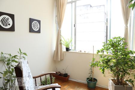 Sala de apartamento à venda com 2 quartos, 92m² em Grajau, Rio de Janeiro