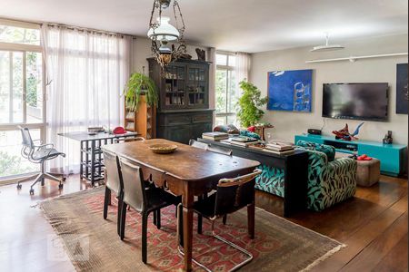 Sala de apartamento à venda com 3 quartos, 211m² em Higienópolis, São Paulo