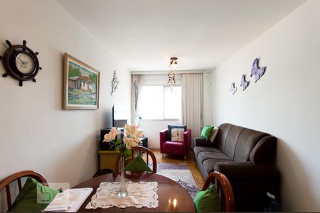 Sala de apartamento à venda com 1 quarto, 49m² em Bela Vista, São Paulo