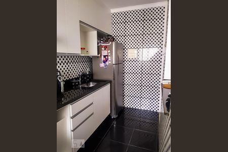 Cozinha de apartamento à venda com 2 quartos, 48m² em Gopouva, Guarulhos