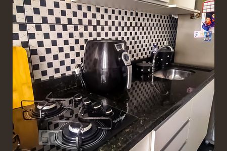 Cozinha de apartamento à venda com 2 quartos, 48m² em Gopouva, Guarulhos