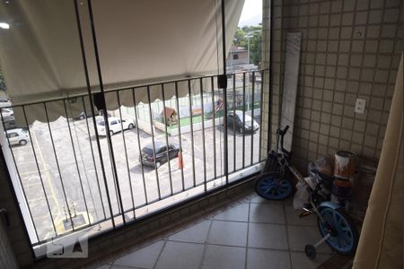 Varanda de apartamento à venda com 2 quartos, 52m² em Pechincha, Rio de Janeiro
