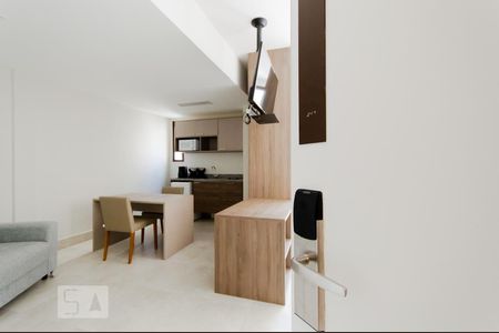 Studio para alugar com 36m², 1 quarto e sem vaga Studio para alugar com 36m², 1 quarto e sem vagaHall de Entrada