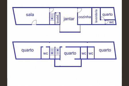 Casa à venda com 200m², 3 quartos e 2 vagasPlanta Baixa 