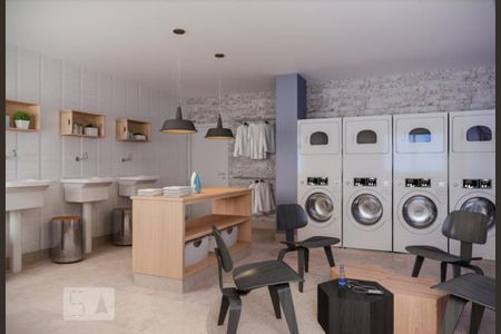 Studio à venda com 30m², 1 quarto e sem vaga Studio à venda com 30m², 1 quarto e sem vagaÁrea Comum - Lavanderia