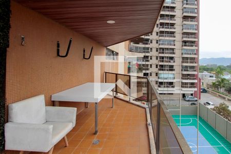 Varanda de apartamento para alugar com 1 quarto, 62m² em Barra da Tijuca, Rio de Janeiro