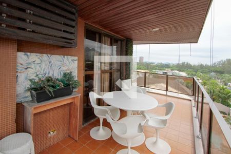 Varanda de apartamento para alugar com 1 quarto, 62m² em Barra da Tijuca, Rio de Janeiro