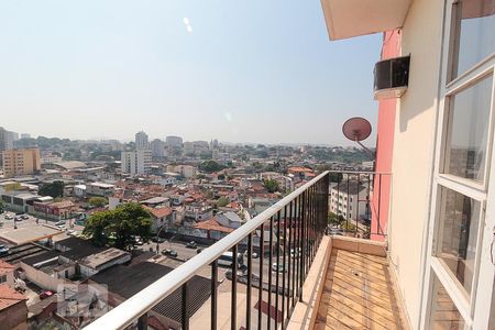 Varanda da Sala vista de apartamento à venda com 2 quartos, 58m² em Engenho Novo, Rio de Janeiro