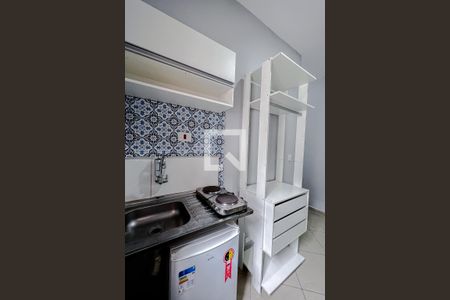 Cozinha de kitnet/studio para alugar com 1 quarto, 20m² em Brás, São Paulo