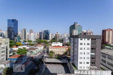 Vista da Sala de apartamento para alugar com 1 quarto, 65m² em Funcionários, Belo Horizonte