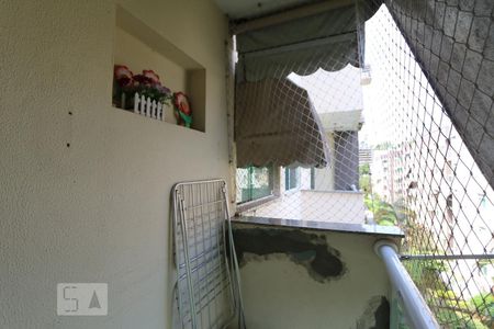 Varanda da Sala de apartamento para alugar com 2 quartos, 60m² em Jacarepaguá, Rio de Janeiro