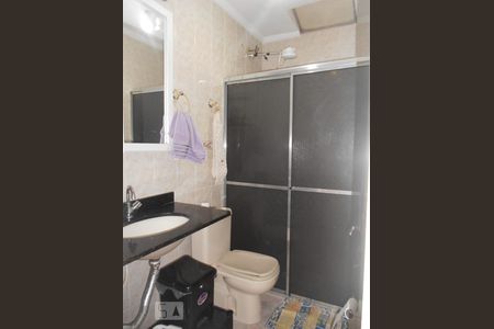 Banheiro  de casa de condomínio à venda com 3 quartos, 94m² em Vila Paulistania, São Paulo