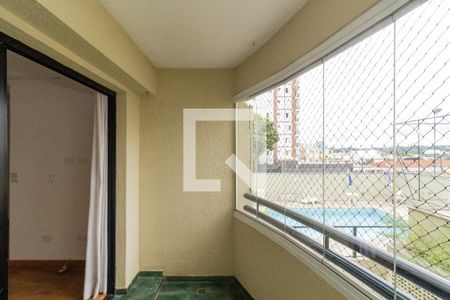 Varanda da Sala de apartamento para alugar com 3 quartos, 82m² em Vila Hamburguesa, São Paulo