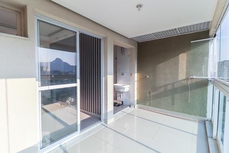 Varanda da Sala de apartamento para alugar com 3 quartos, 80m² em Jacarepaguá, Rio de Janeiro