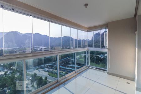 Varanda da Sala de apartamento para alugar com 3 quartos, 80m² em Jacarepaguá, Rio de Janeiro