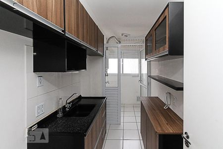 Cozinha de apartamento à venda com 1 quarto, 35m² em Quinta da Paineira, São Paulo