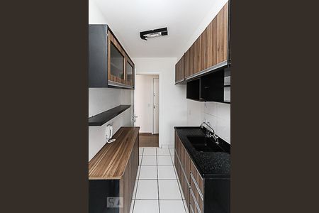Cozinha de apartamento à venda com 1 quarto, 35m² em Quinta da Paineira, São Paulo