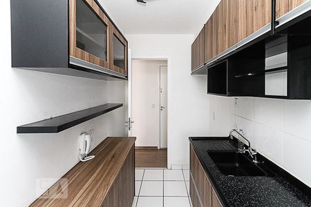 Cozinha de apartamento à venda com 1 quarto, 35m² em Quinta da Paineira, São Paulo