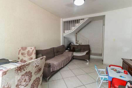 1º Andar - Sala de casa de condomínio à venda com 3 quartos, 110m² em Pechincha, Rio de Janeiro