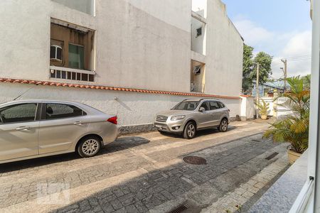 Vista da Sala de casa de condomínio à venda com 3 quartos, 110m² em Pechincha, Rio de Janeiro