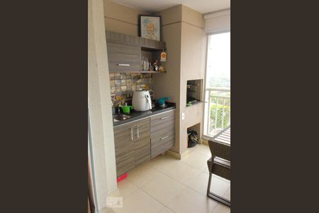 Varanda Gourmet de apartamento à venda com 3 quartos, 128m² em Nova Petrópolis, São Bernardo do Campo