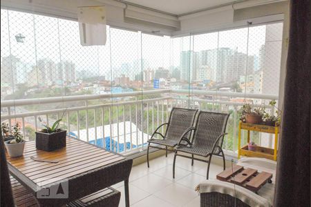 Varanda Gourmet de apartamento à venda com 3 quartos, 128m² em Nova Petrópolis, São Bernardo do Campo