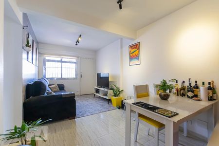 Sala de apartamento à venda com 2 quartos, 58m² em Paraíso, São Paulo