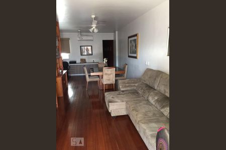 Sala de apartamento à venda com 3 quartos, 110m² em Tijuca, Rio de Janeiro