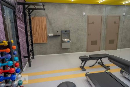 Studio para alugar com 25m², 1 quarto e sem vagaAcademia