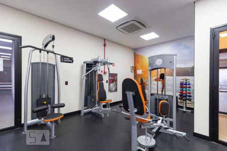 Studio para alugar com 26m², 1 quarto e 1 vaga Studio para alugar com 26m², 1 quarto e 1 vagaÁrea Comum - Academia