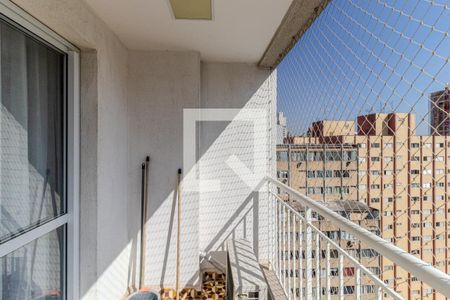 Varanda de kitnet/studio para alugar com 1 quarto, 35m² em República, São Paulo
