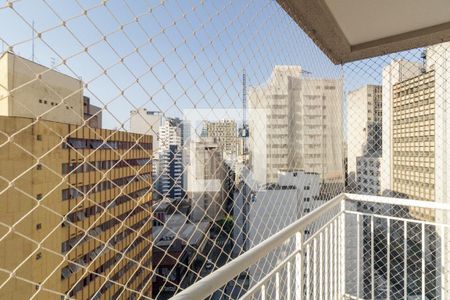 Studio para alugar com 35m², 1 quarto e sem vagaVaranda