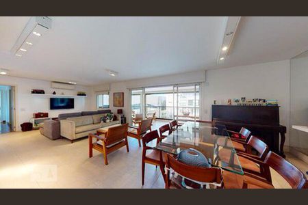 Sala de Estar/Jantar de apartamento à venda com 3 quartos, 162m² em Parque Industrial Tomas Edson, São Paulo