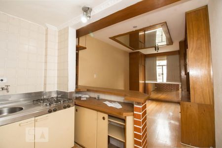 Sala/Cozinha de kitnet/studio à venda com 1 quarto, 29m² em Bela Vista, São Paulo